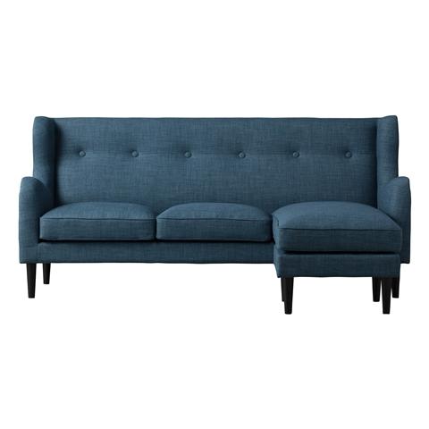FIER Sofa Blue (W1800 × D1335 × H830)
