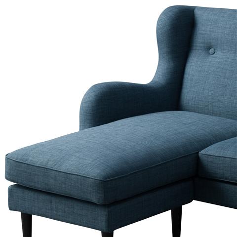 FIER Sofa Blue (W1800 × D1335 × H830)