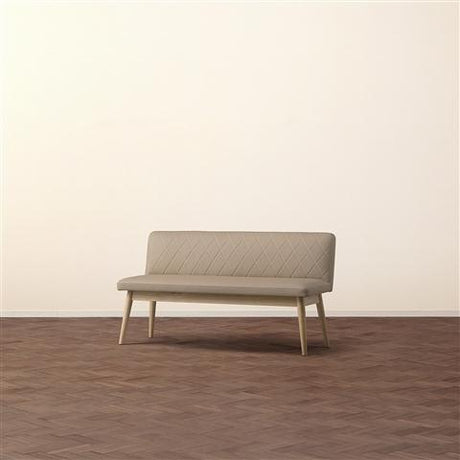 PIONI Sofa Beige x Natural (W1350 × D537 × H740)