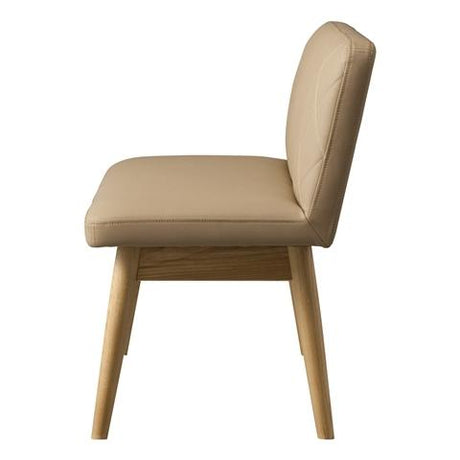 PIONI Sofa Beige x Natural (W1350 × D537 × H740)