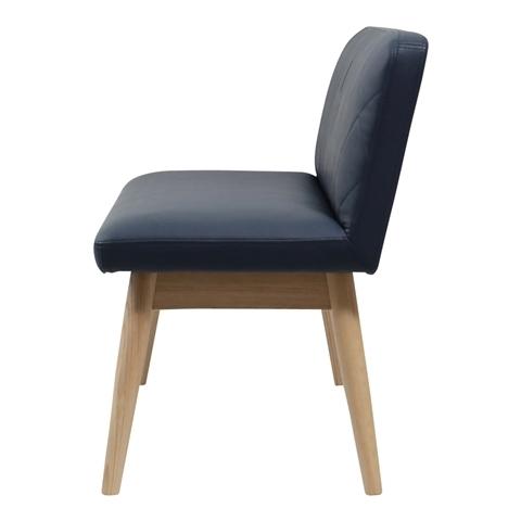 PIONI Sofa Navy x Natural (W1350 × D537 × H740)