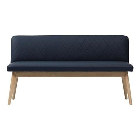 PIONI Sofa Navy x Natural (W1350 × D537 × H740)