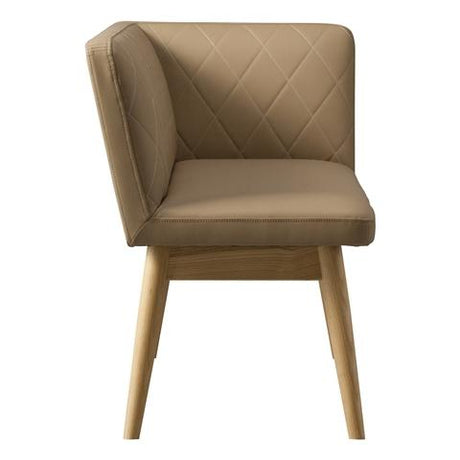 PIONI Couch L Beige x Natural (W1350 × D537 × H740)