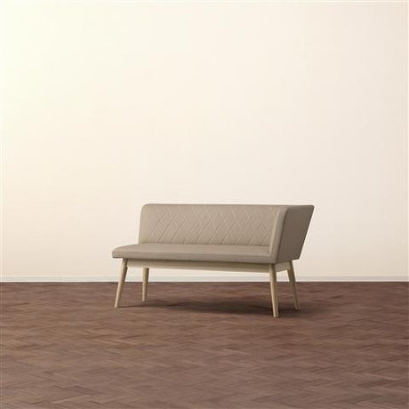 PIONI Couch L Beige x Natural (W1350 × D537 × H740)