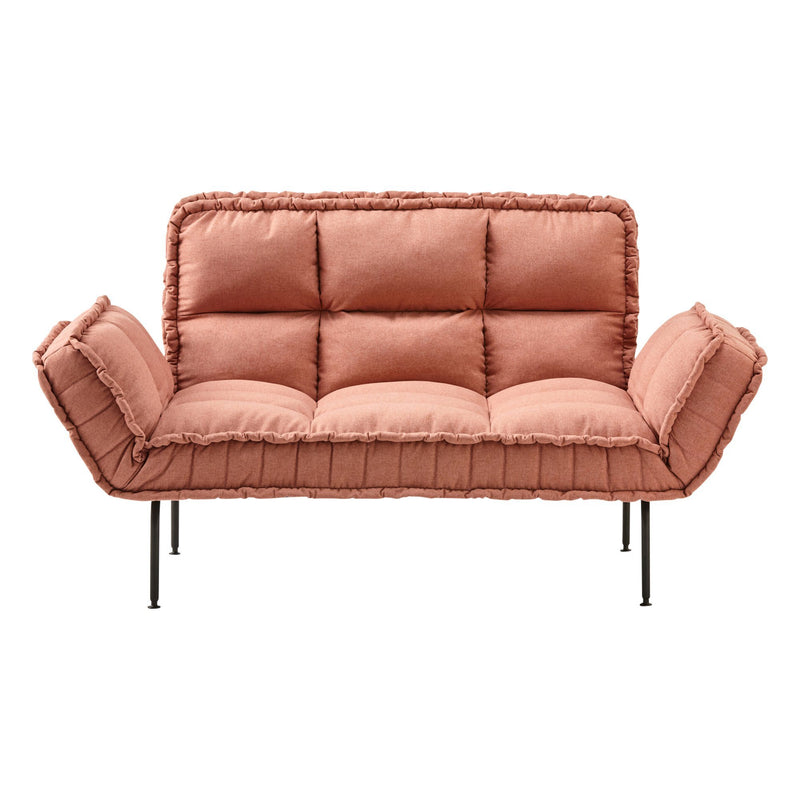 PISOLARE Compact Sofa Bed Pink (W1270 ～ 1720 × D790 ～ 910 × H730 ～ 770)