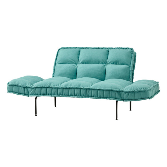 Pisolare Compact Sofa Bed Turquoise (W1270-1720× D790 ～ 910 × H730 ～ 770)
