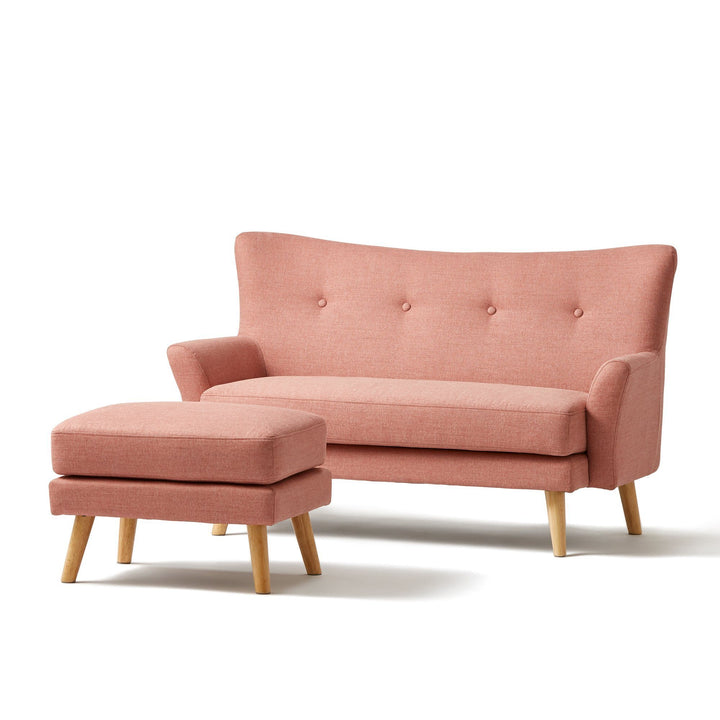 Fleurette Sofa Pink (W1305× D1290 × H790) – Francfranc Hong Kong