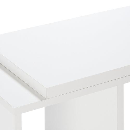 RITMO COUNTER TABLE White (W1100 ～ 1360 × D295 × H900)