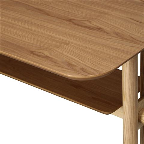 Pioni Dining Table Natural (W1200 × D750 × H720) – Francfranc Hong Kong