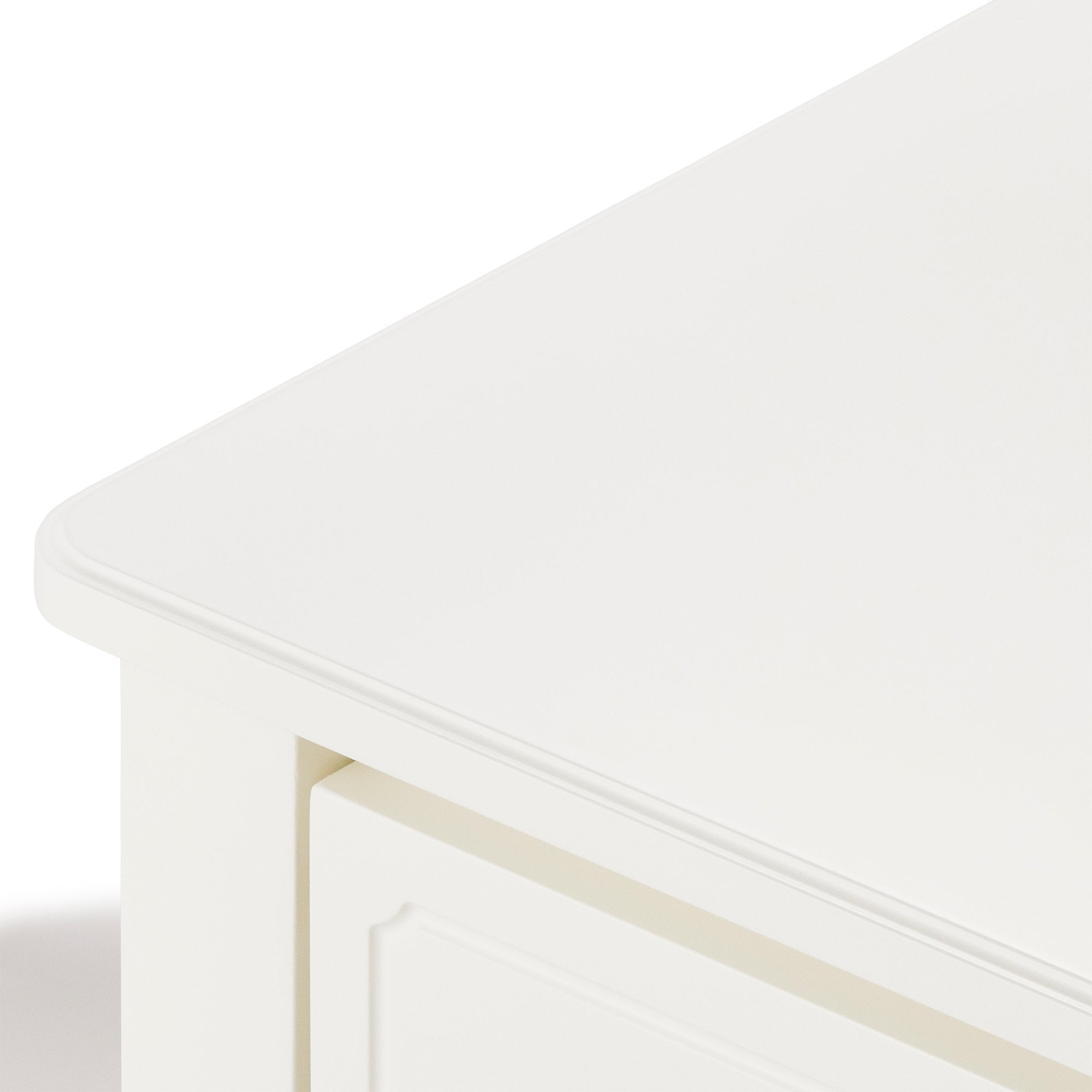 MIO DRESSER WHITE (W600～920×D385×H1350)