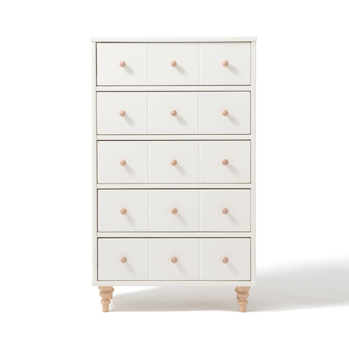 LANA CHEST HIGH 2 WHITE x NATURAL