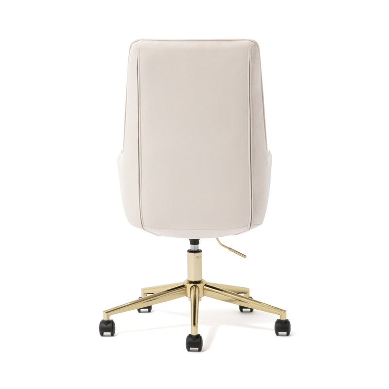 ELDORADO 高背辦公椅 W660×D700×H980 淺米色