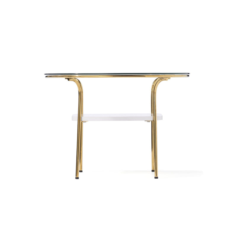 LEGATO COFFEETABLE Large Gold x Marble (W950 x D500 x H370)