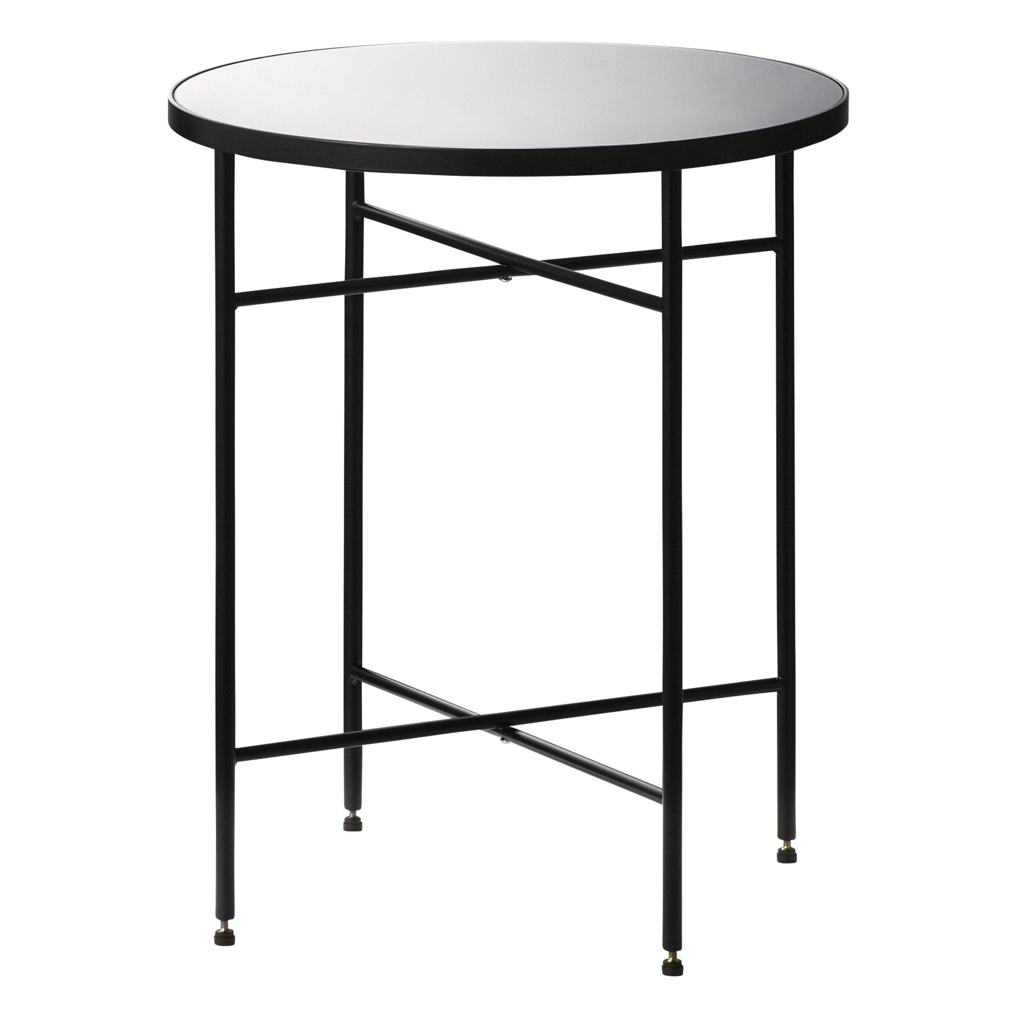 MATAN SIDE TABLE BLACK (W425 × D425 × H510)