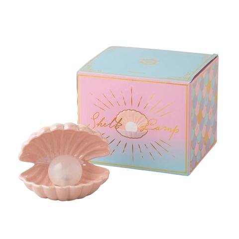 SHELL LAMP PINK