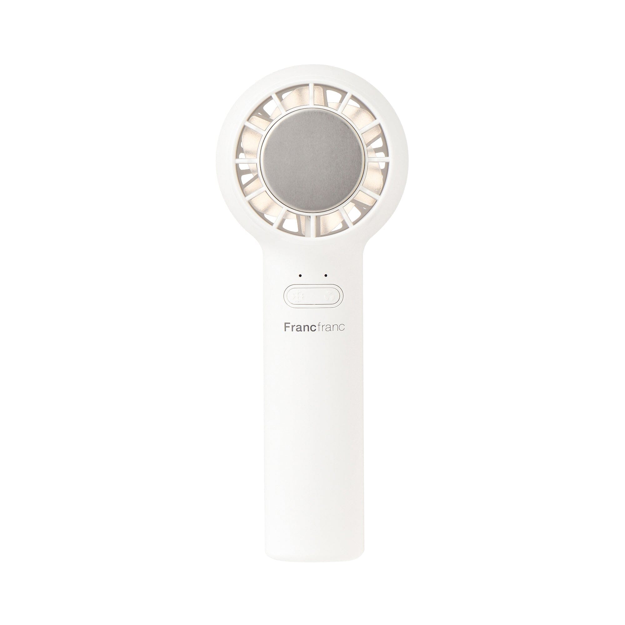 Frais Ice Touch Handy Fan White