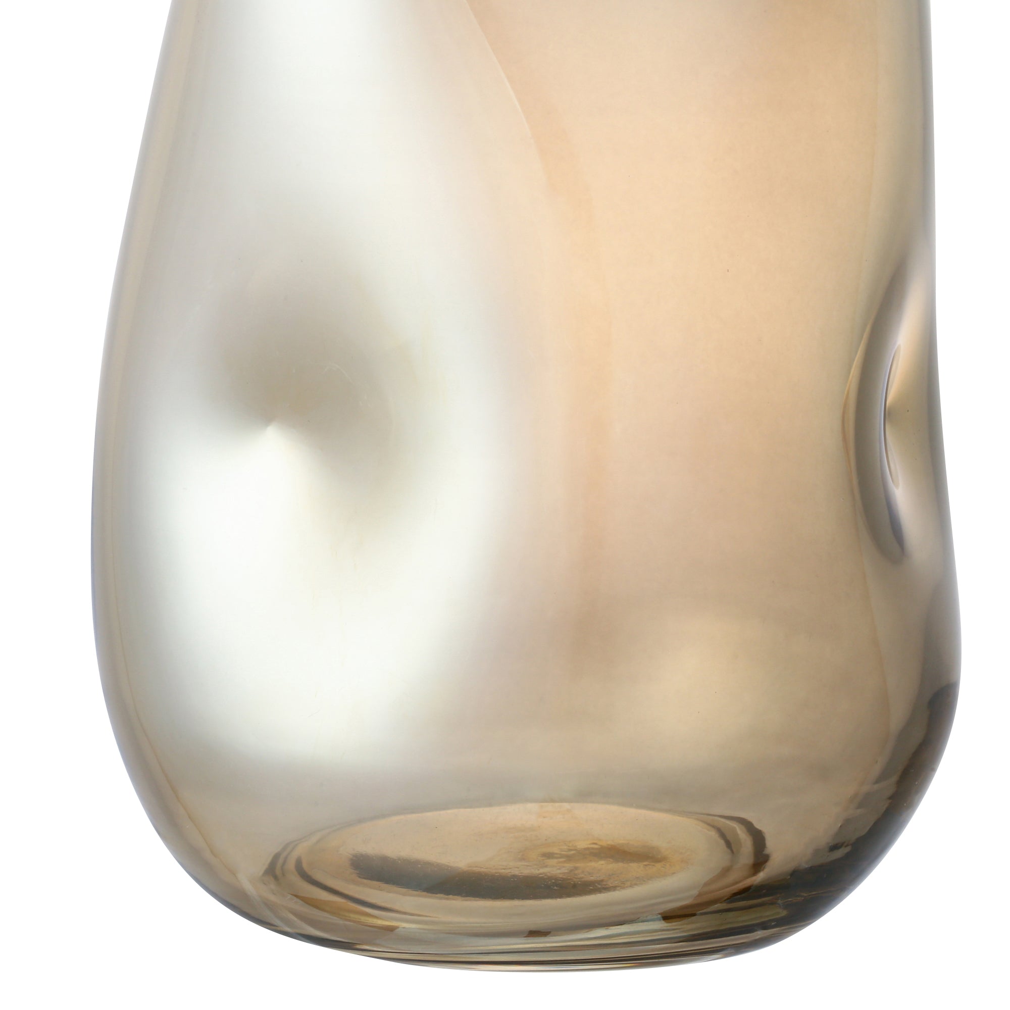 IRREGULAR GLASS VASE LARGE