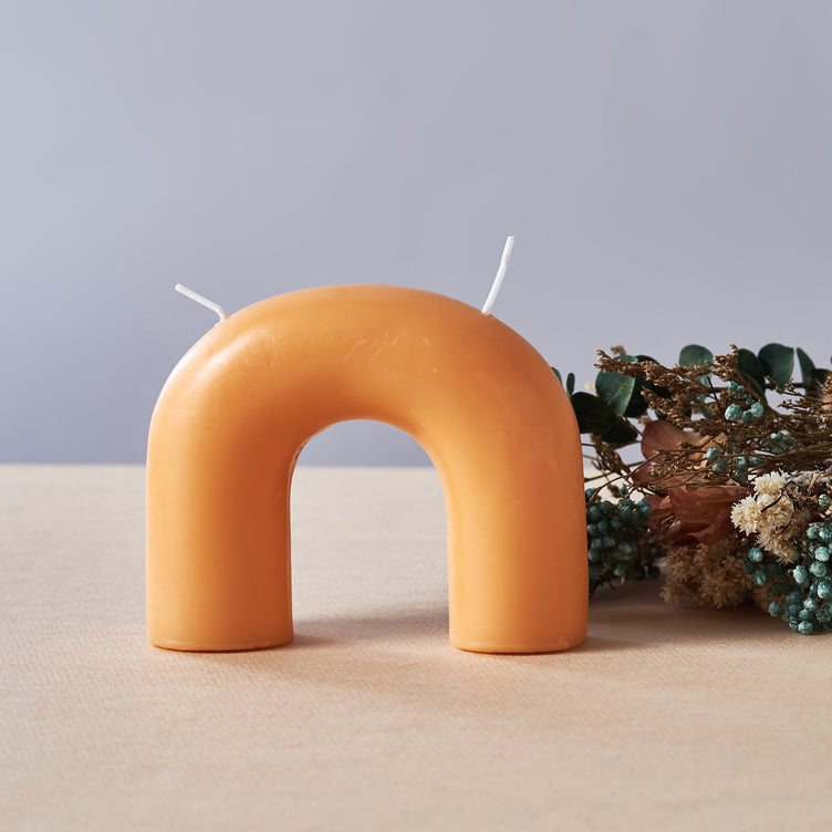 ARCH CANDLE  ORANGE