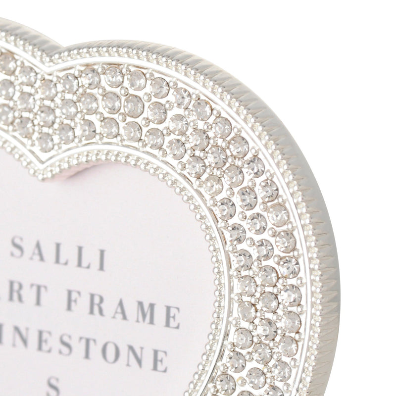 SALLI Heart Frame Rhinestone Small