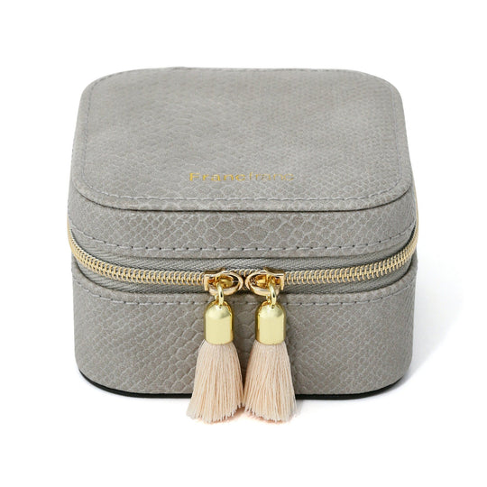 FLAVIA TRAVEL JEWELRY BOX Gray