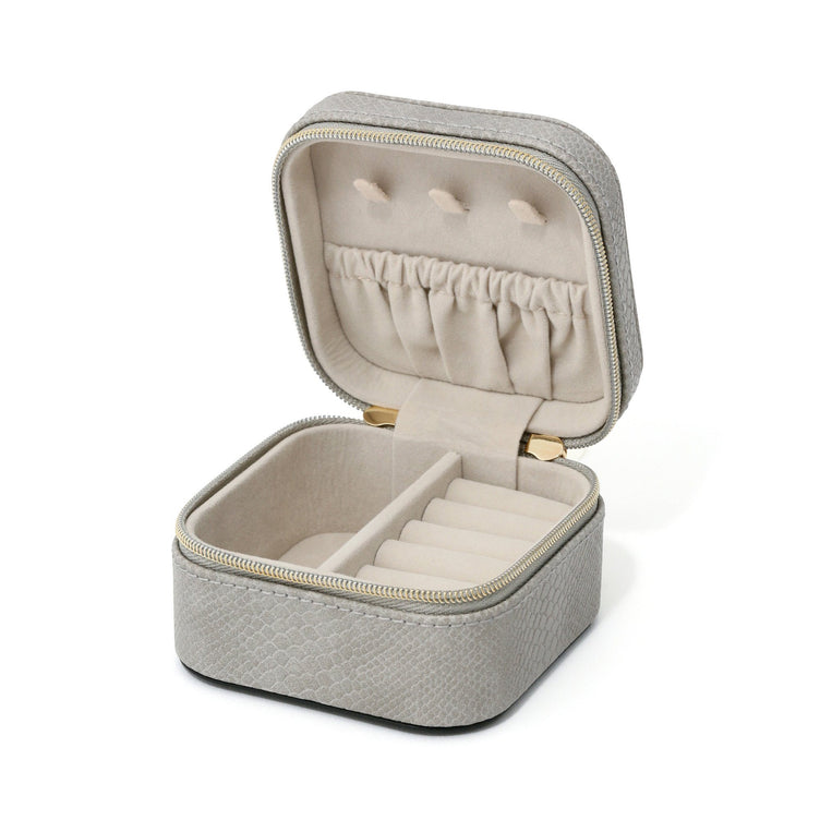 FLAVIA TRAVEL JEWELRY BOX Gray