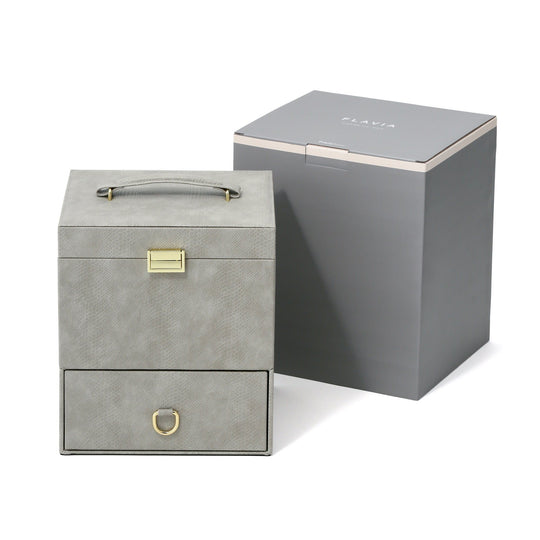 FLAVIA COSMETIC BOX Gray
