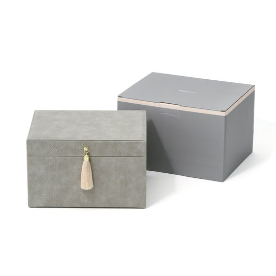 FLAVIA JEWELRY BOX LARGE GRAY
