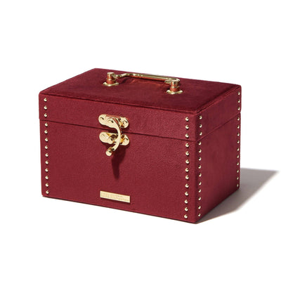 ANNA SUI JEWELRY BOX SMALL DARK RED
