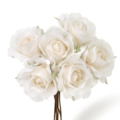 AIRY ROSE BOUQUET SMALL IVORY