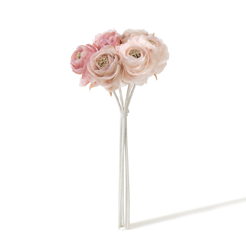 AIRY ROSE BOUQUET MEDIUM PINK