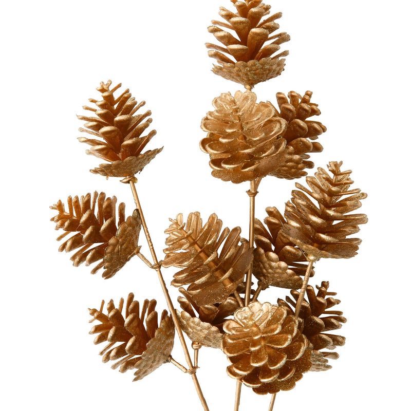 22AW ART PLANT PINECONE GOLD