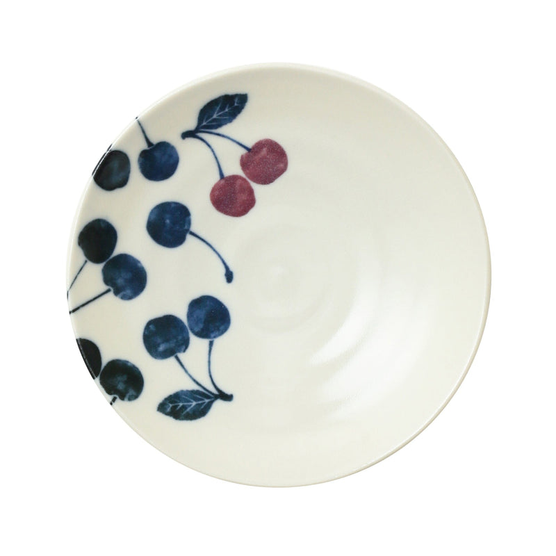 Keiryo Minoyaki Cherry Medium Plate M