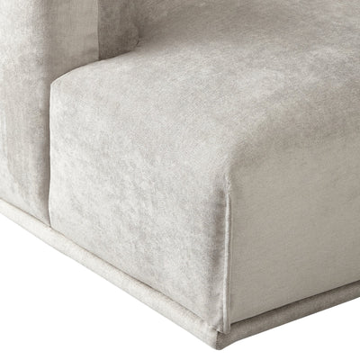 MEHNE Sofa Arm Left Gray (W810 × D810 × H580)