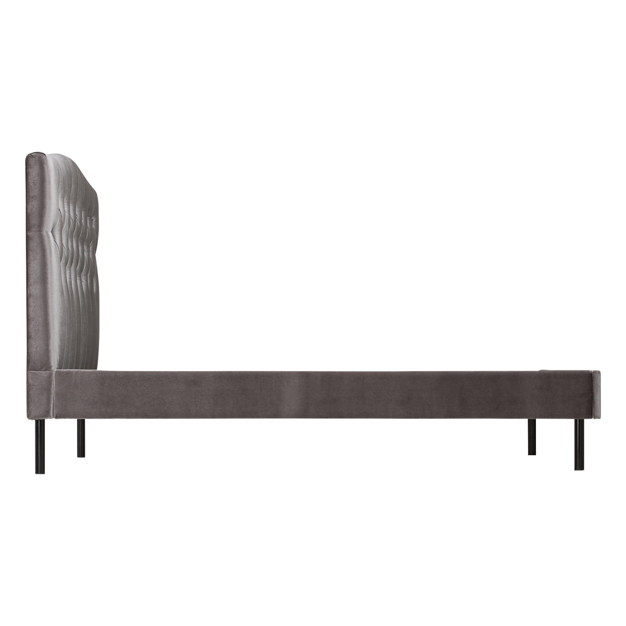 BRISSA Bed Dimple Single  Gray (A) W1065 x D2090 x H1230 mm