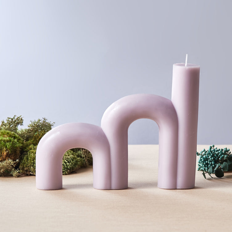 ARCH CANDLE  PURPLE