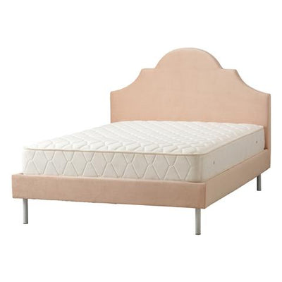 Brissa Bed Crown Semi-Double Pink (A) (W1280 x D2085 x H1255mm)