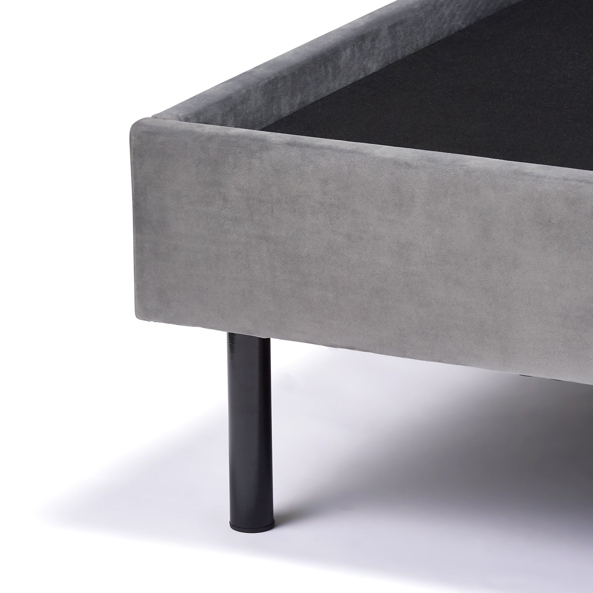 Brissa Bed Dimple Double Gray (A) (W1485 x D2090 x H1230mm)