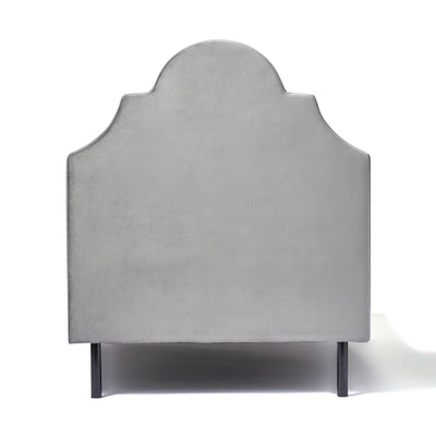 BRISSA Bed Crown Single Gray (A) (W1055 × D2085 × H1225mm)