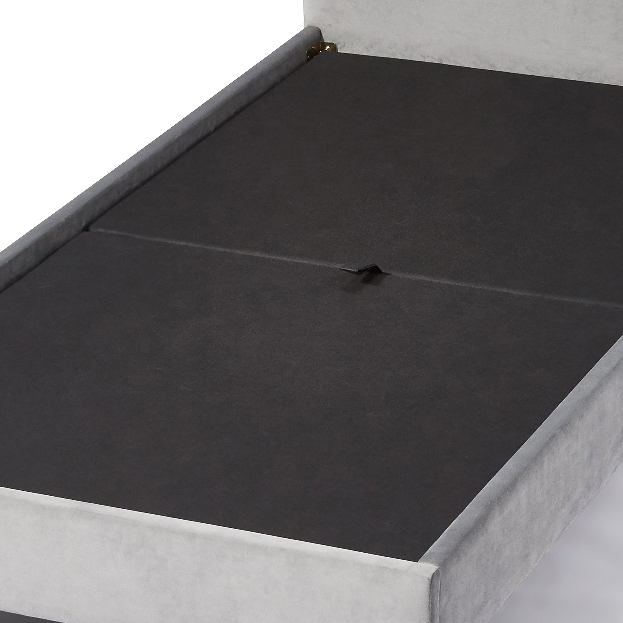 BRISSA Bed Crown Single Gray (A) (W1055 × D2085 × H1225mm)